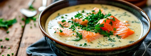 شوربة مأكولات بحرية